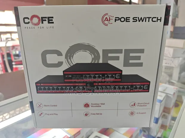 COFE 8-Port PoE Switch - 1