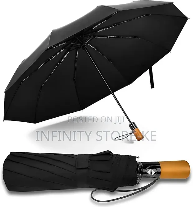 Large Reinforced Automatic Umbrella | Double Wind-Resistant - 1