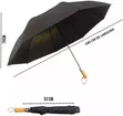 Large Reinforced Automatic Umbrella | Double Wind-Resistant - 2