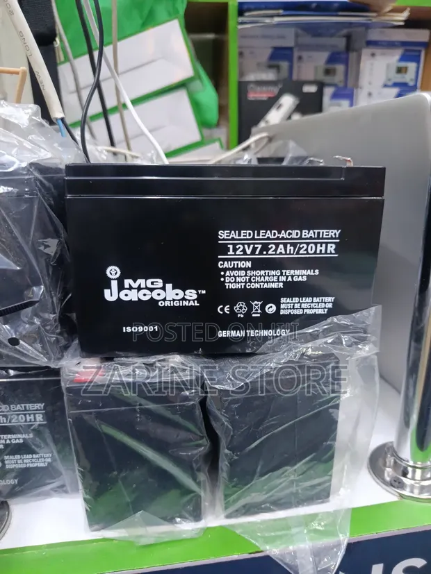 Jacobs 12V 7Ah Battery ya UPS - 1