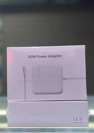 60W MacBook Charger (L-Shaped)