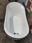 Freestanding Modern Egg Shaped Executive Bathtub - 3