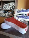 White Canvas Slip-On Shoes - 2