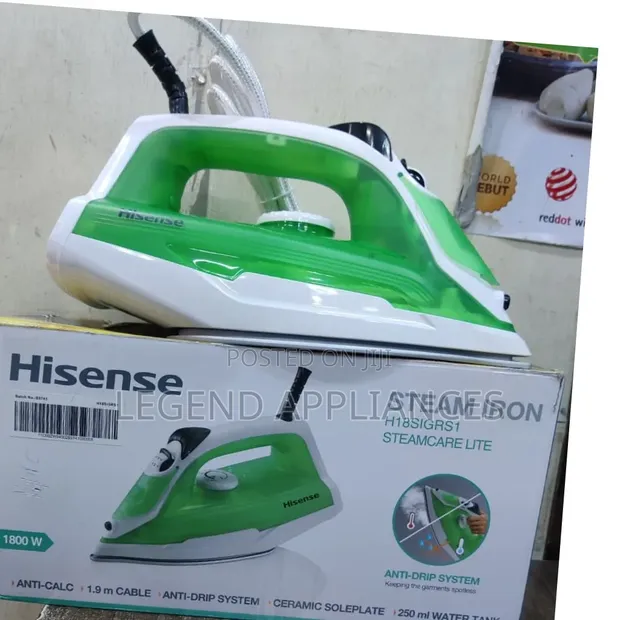 Hisense Steam Iron - Mpya Kabisa - 1