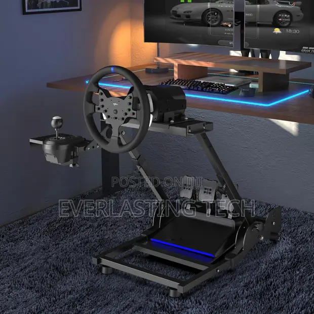 PXN-A10 Heavy-Duty Foldable Racing Wheel Stand - 1