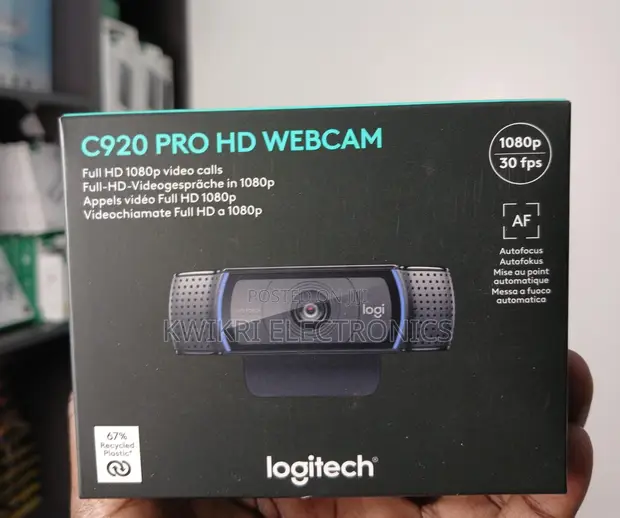 Logitech C920 HD Pro Webcam - 1