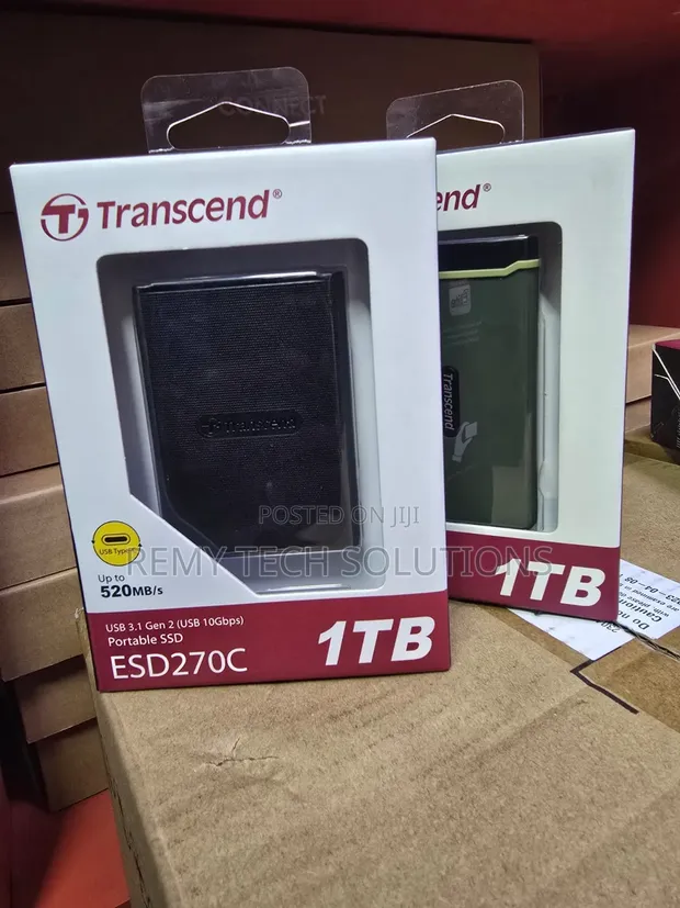 Transcend ESD270C 1TB Portable SSD - 1