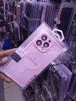 Classic Pink Translucent MagSafe Case ya iPhone 14 Pro Max - 2