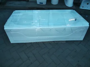 Brand New Aico Steel Rectangular Built-in Bathtub