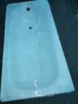 Brand New Aico Steel Rectangular Built-in Bathtub - 5