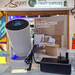 HY300 PRO Max Rechargeable Mini Portable Projector