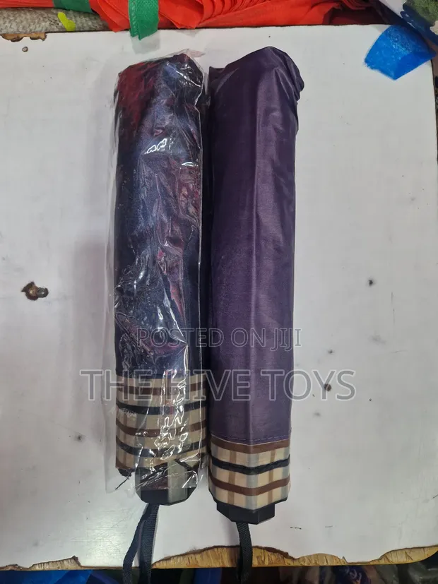 Checked Umbrellas - Big Size Foldable - 1