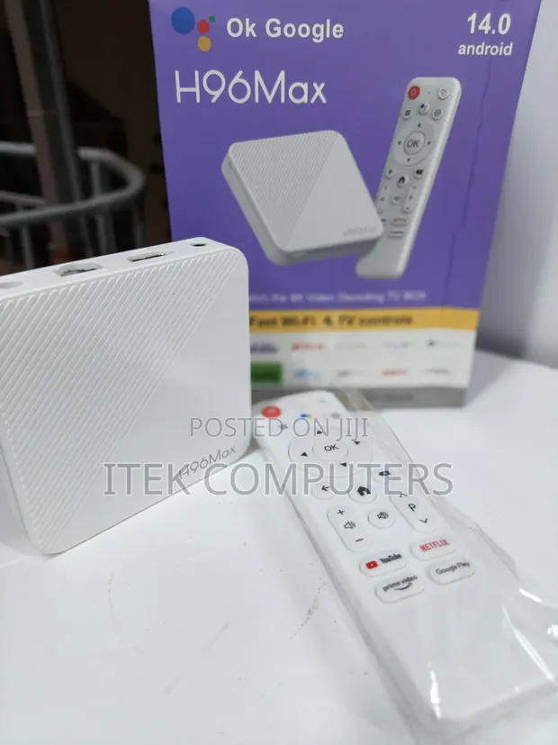 H96 Max TV Box 2GB+16GB - Geuza TV Yako Kuwa Smart - 1