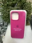 Vibrant Pink Silicone Case for iPhone 15 Pro Max - 1