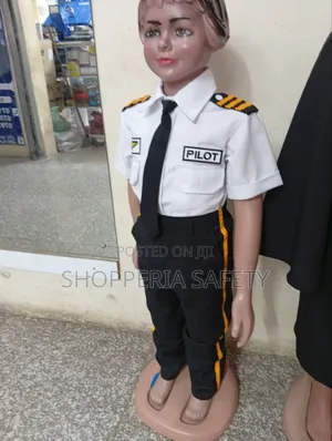 Kids Pilot Uniform Costume