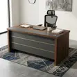 Executive Advanced Desk yenye Pedestal - 160cm - 5