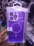 Translucent Matte MagSafe Case for iPhone 15 Pro Max - Purple - 1