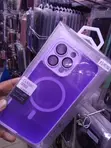 Translucent Matte MagSafe Case for iPhone 15 Pro Max - Purple - 2