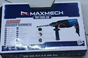 Maxmech Heavy-Duty 800W Rotary Hammer (Double Chuck)