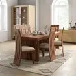 Elegant 6 Seater Solid Wood Dining Set - 5
