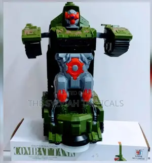 Transforming Robot to Combat Tank Toy