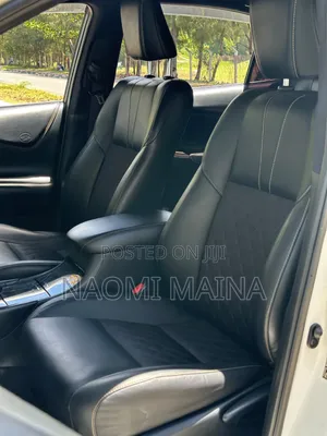 Toyota Harrier 2014 Nyeupe
