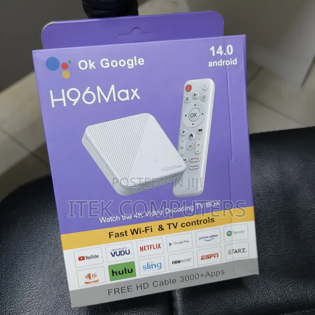 H96 Max TV Box 2GB RAM 16GB for Internet Streaming - 1