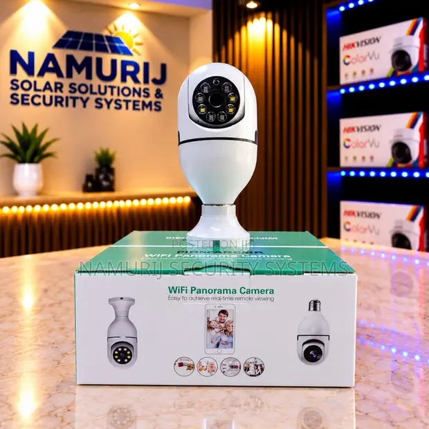 Panorama Hidden Bulb Camera - 1