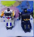 Gari la Polisi la Robot - Nyeupe na Bluu - 2