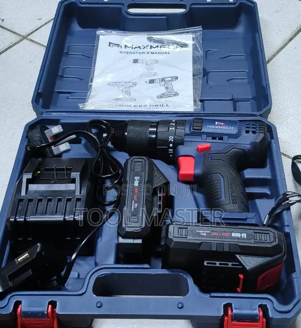 Maxmech 20V Cordless Drill - 1