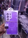 Translucent Matte MagSafe Case for Galaxy S24 Ultra - Purple - 1
