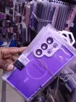 Translucent Matte MagSafe Case for Galaxy S24 Ultra - Purple - 2