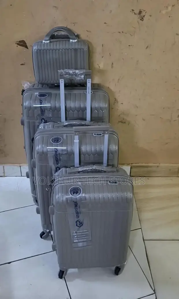 VoltHub 4-in-1 Unbreakable Luxury Suitcase Set - 1