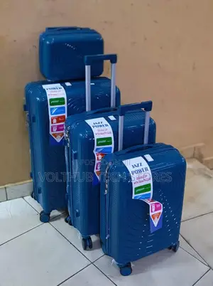 VoltHub 4-in-1 Unbreakable Luxury Suitcase Set