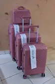 VoltHub 4-in-1 Unbreakable Luxury Suitcase Set - 4