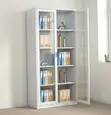 Full Glass 2-Door Steel Display Cabinet - 2