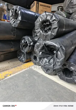 Heavy Duty Black Polythene Sheet Roll / DPM