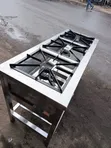 Restaurant Stainless Steel Three Burner Low Pressure Cooker - 5