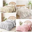 Luxurious Bowknot Tufted Duvet Cover Set - 1