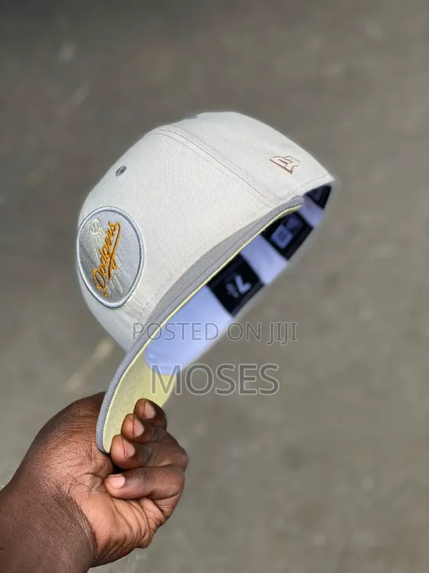 New Era Classic Cap - Cream & Grey - 1