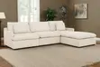Sofa Nzuri ya Viti 2 vya Kitambaa - Nyeupe - 5