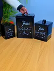3pcs Laundry Detergent Storage Canisters - 1