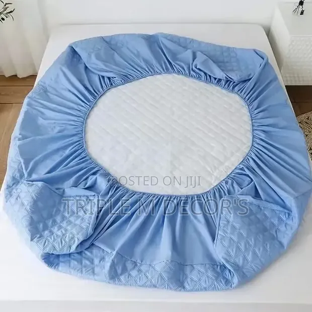 5x6 Sky Blue Kinga ya Godoro Isiyo na Maji - 1
