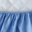 5x6 Sky Blue Waterproof Mattress Protector - 2