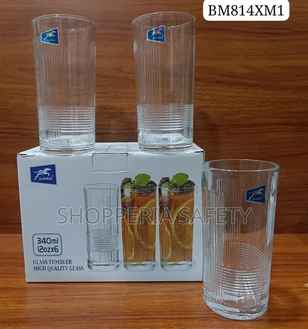 Set of 6 Water Glasses - 1