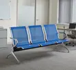 3-Link Blue Steel Bench - 4