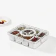 9-in-1 Compartment Food/Spice Storage Box - 5
