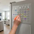 Magnetic Fridge Calendar Meal Planner - 1