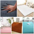 Luxury Nordic Style Rabbit Fur Carpet - 1