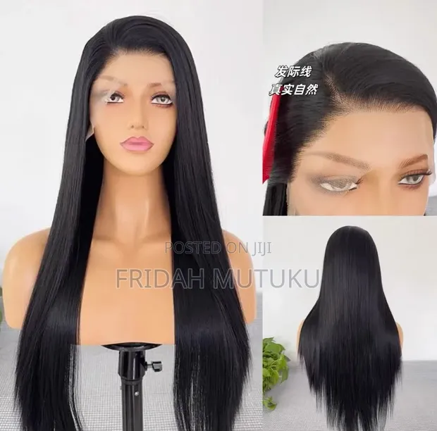 Quality Human Hair Synthetic Wigs - 1